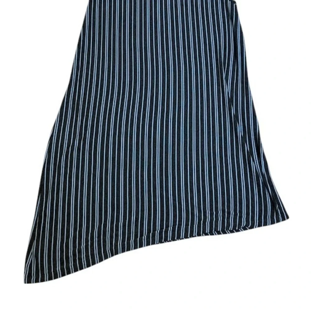 CAbi 5796 Striped Maxi Dress Sleeveless Casual Summer Tank‎ Dress Size Med